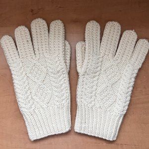 Handmade Wool riding gloves